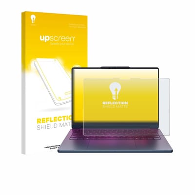 upscreen - Screenprotector voor Lenovo Yoga 9i 2-in-1 Gen 11 Aura Edition 14" - Folie Beschermfolie anti glare matte