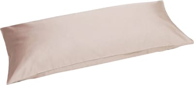 Yumeko kussensloop katoensatijn dusty roze 40x80 - Bio, eco & fairtrade - 1 stuk