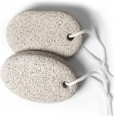 Allecto Plus - Natuurlijke Puimsteen Voetvijl voor Eeltverwijdering en Exfoliatie - Set van 2 stuksCrLf