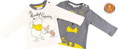 Disney Winnie the Pooh baby-t-shirt, maximaal 2 pak 62/68 cm