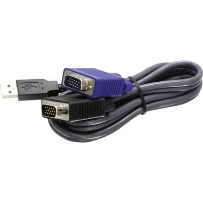 TrendNet KVM Adapter 3.1 m Zwart