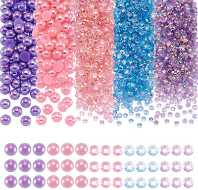 Allecto - Mini Opaque Flat Back Resin Cabochons - DIY Decoratie - 50G - Nail Art - Creatieve projecten - Handgemaakte sieraden - Ideaal voor knutselen
