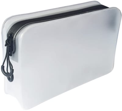 Dailygoods- Cosmeticatas duurzaam - Transparante Toilettas - Vliegtuigtas Vloeistoffen - Ritszak Handbagage - Kleine Make-uptas - Geschikt voor Organiseren