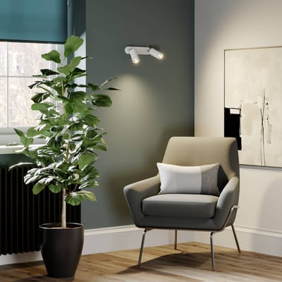 Nowodvorski Lighting Wandspot Eye Spot 2-lamps, wit