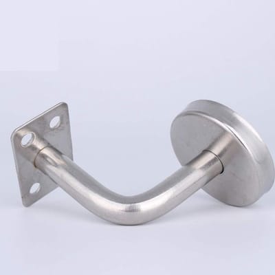 Handrail Houder - Steun Beugel - Trappen Beveiligen - Roestvrij Staal - 3 Stuks - Zilverkleurig