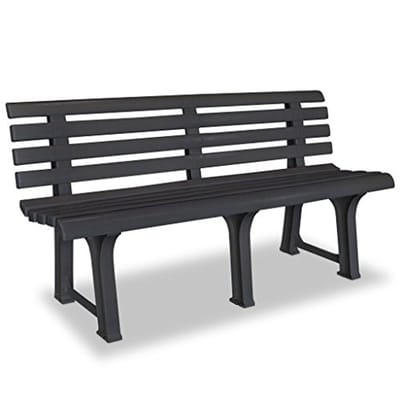 Tuinbank voor binnenplaats, balkon en terras - 145,5 x 49 x 74 cm