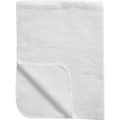 Meyco Baby Uni wiegdeken - geweven - white - 75x100cm - 1.0 TOG