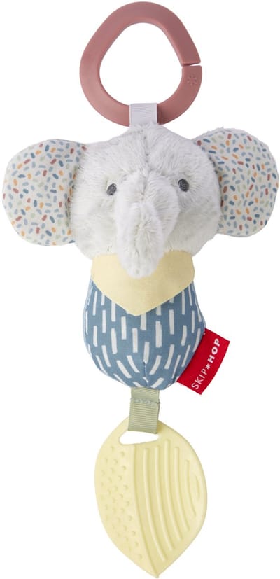Skiphop Bandana Buddie speeltje bijtring Olifant Interactief speelgoed Grijp- en bijtspeelgoed