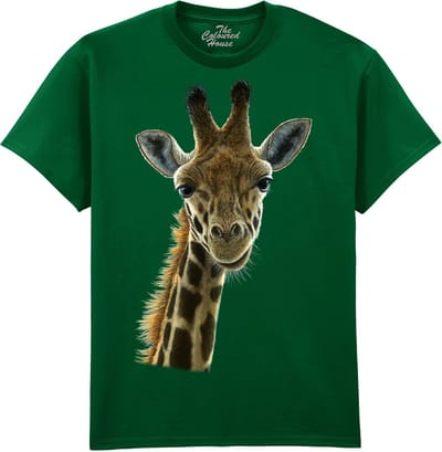 Giraffe Beauty The Coloured House T-shirt M