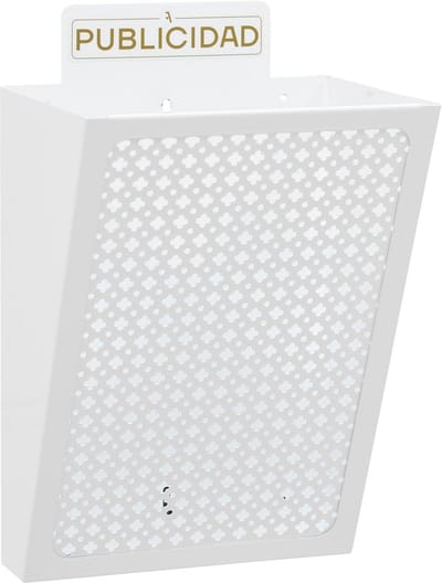 Ventilatierooster Wit voor Ventilatiekanalen - Klassiek Ontwerp