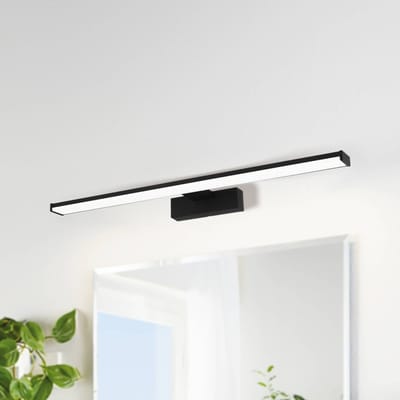 EGLO LED wandlamp Pandella 1, lengte 60 cm, zwart, aluminium
