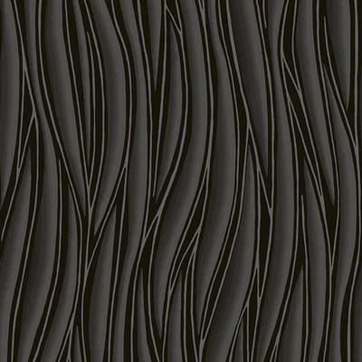 Flügger Fiona Vliesbehang 570530 - Six Senses - Soundless - Zwart - 53cm x 10.05m