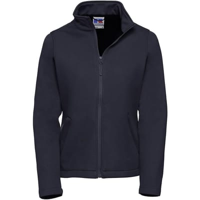 Russell Dames/Dames Slimme Softshell-jasje (Franse marine)