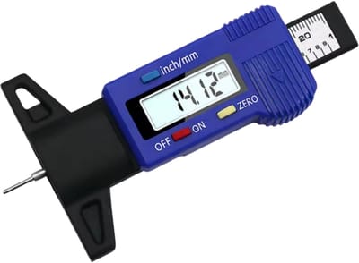 S4D® - Digitale Bandenprofielmeter - Profieldiepte - Blauw - APK-Afkeurpunt! - Ga Veilig Op Weg - Doe De Bandencheck