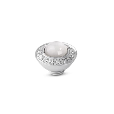 Melano Vivid Glam Steentje | Zilver