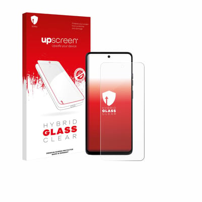 upscreen - Screenprotector voor Motorola Moto G56 - Folie Beschermfolie Beschermglas transparant