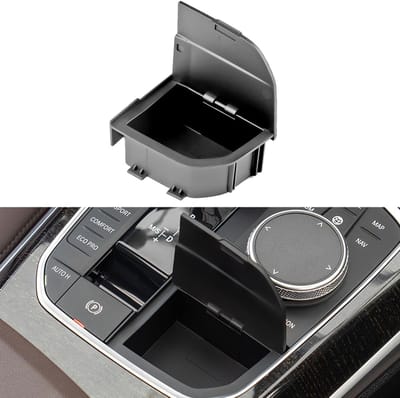 Allecto - Opbergvak middenconsole - Auto-organizer - Duurzaam materiaal - Geschikt voor 1 3 4 serie X3 X4 X5 X6 X7 - Handige opbergbox