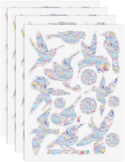 Dailygoody - Stickers ter Voorkoming van Vogelaanvaringen