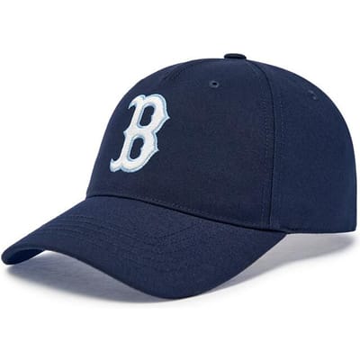 MLB Unisex Koreaanse Stijl Grote Logo Harde Top Baseballpet ONE SIZE