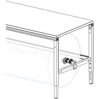 Rocholz assenset voor Flex systeem inpaktafel, voor tafelbreedte 1600 mm