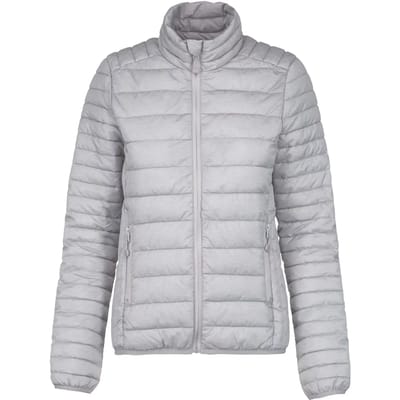 Kariban Ladies' lightweight padded jacket K6121 - Marl Silver - L