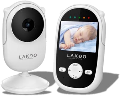 LAKOO C Babyfoon - Compacte Monitor en Camera - Babymonitor - 2 inch scherm