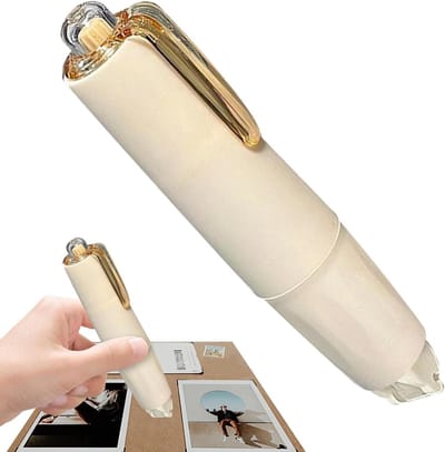 Lijm Tape Roller - Plakkerige Roller Lijmstift - Scrapbooking Maken - Intrekbaar Ontwerp - 4 Stuks - Wit