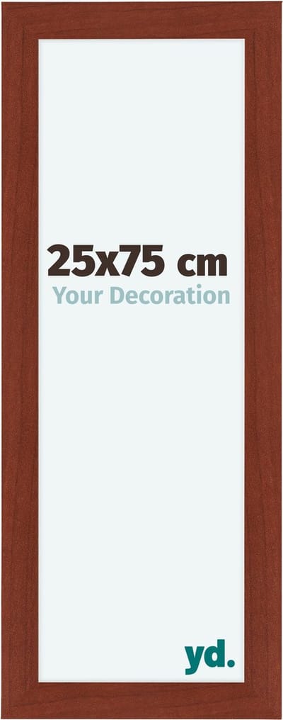 Your Decoration - Fotolijst 25x75 cm - MDF - Kersen - Como