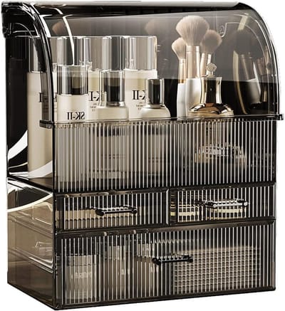 Omgoods - Organizer Makeup - Acryl Met Deksel voor Cosmetica