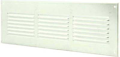 Metalen rechthoekige sleuf rooster 300x100 zink - MR3010ZN