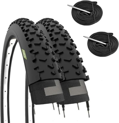 Fietsbanden Set - Banden Binnenbanden - Mountainbiken - Butyl Binnenbanden - 29 x 2.25 - Zwart