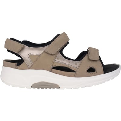 Waldläufer H-Yvonne - dames sandaal - Taupe - maat 37 (EU) 4 (UK)