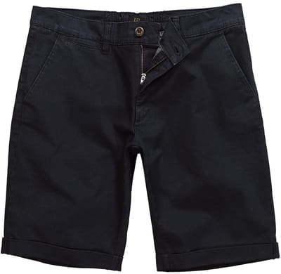 JP 1880 - Heren - Chino-bermuda Buik-Fit Regular Fit - Navy blauw - Maat 70