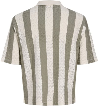 Jack & Jones Gebreide overhemd Gestructureerd Gebreide overhemd
