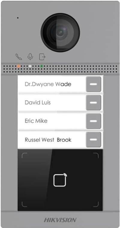 Video Intercom - Deurbel Camera - Object Beveiliging - Draadloze Installatie - Zwart