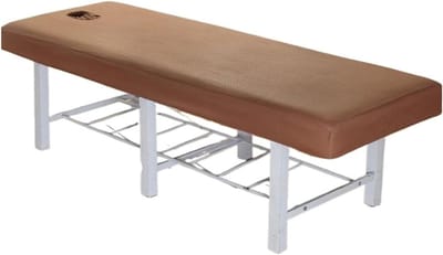 Salonlaken met ademgat - Massagetafel hoeslaken - Spabehandeling - Zacht en duurzaam materiaal - 185 x 60 cm - Blauw
