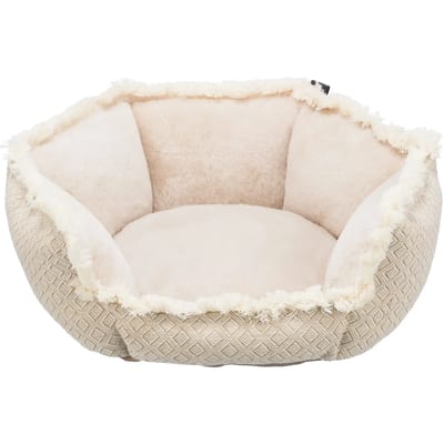 Trixie - Hondenmand Boho - Hoekig - Beige - 50X50 cm