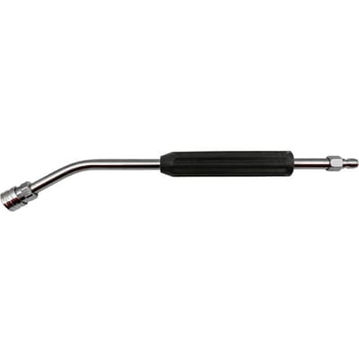 Rallonge de nettoyeur haute pression en acier inoxydable, 14 pouces, pour nettoyage haute pression 41cm noir