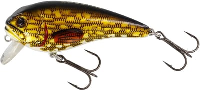 Westin FatBite Crankbait - Floating - Natural Pike - 8cm - 24g - Plug - Geel