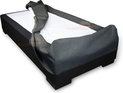 Slaaploods.nl Boxspring Hoes - 80 x 200 cm - Hoogte 20 cm - Antraciet I96