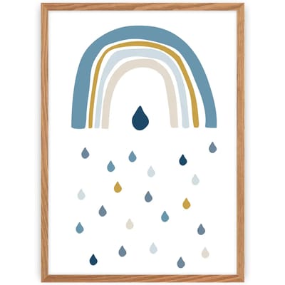 Fotolijst Yellow Tipi Rain of Happiness