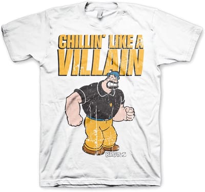 Popeye Chillinlike A Villain Big Tall T-shirt KF-1-POP005-H42-4