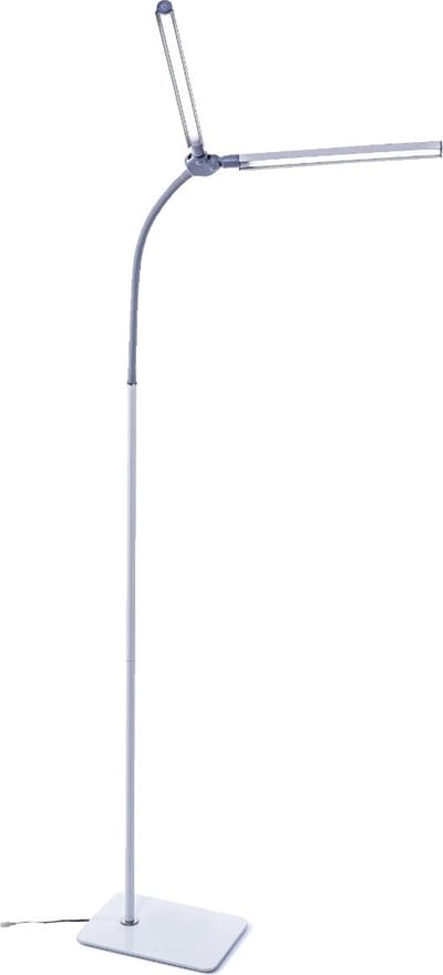 Daylight DuoPro - staande vloerlamp - led verlichting - dimbaar - Daglichtlamp - Wit