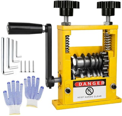 Casa Living Kabelstripmachine - Handmatige & Booraangedreven Draadstripper - 6 Kanalen - 3-17 mm - Gelegeerd Staal - Geel