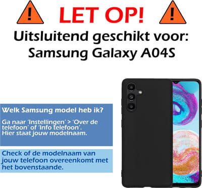 Hoes - Geschikt voor Samsung Galaxy A04s - Sterk & Shockproof - Hoesje Cover - Siliconen Case - Groen
