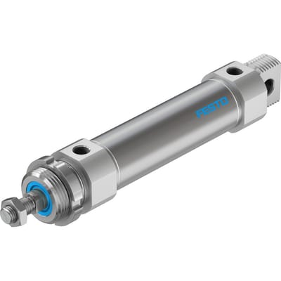 Festo Ronde Cilinder 40mm Boring 100mm Slag Dubbelwerkend - 195994 - P2CUK