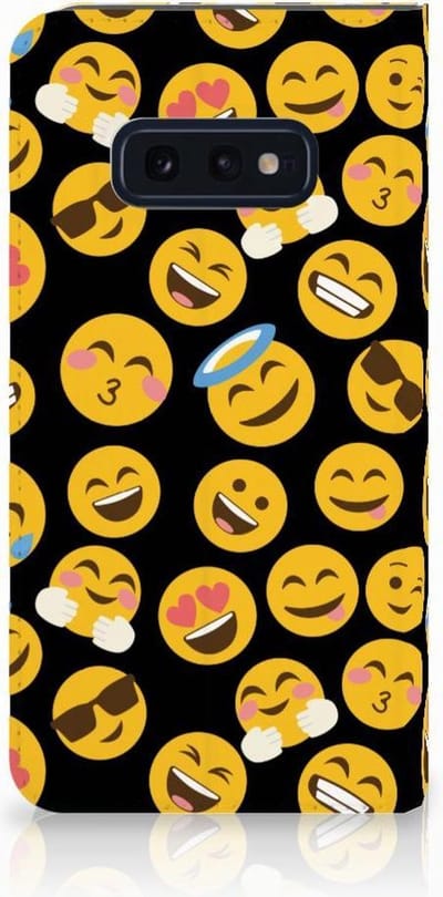 Samsung Galaxy S10e Hoesje met Magneet Emoji