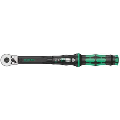 Wera Click-Torque C 2 05075621001 Momentsleutel Met omschakelbare ratel 1/2 (12,5 mm) 20 - 100 Nm
