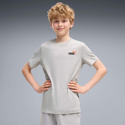 Puma T-Shirt Ess 2 Color Small No. 1 Logo Tee B - Fashion Wear - Kinderen