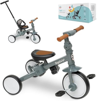 Evolutionaire 5-in-1 Loopfiets en Driewieler voor Kinderen van 1 tot 5 Jaar